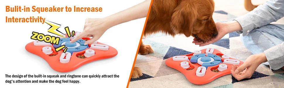Interactive Dog Puzzle Toy β IQ Training & Treat Dispenser