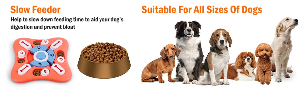 Interactive Dog Puzzle Toy β IQ Training & Treat Dispenser