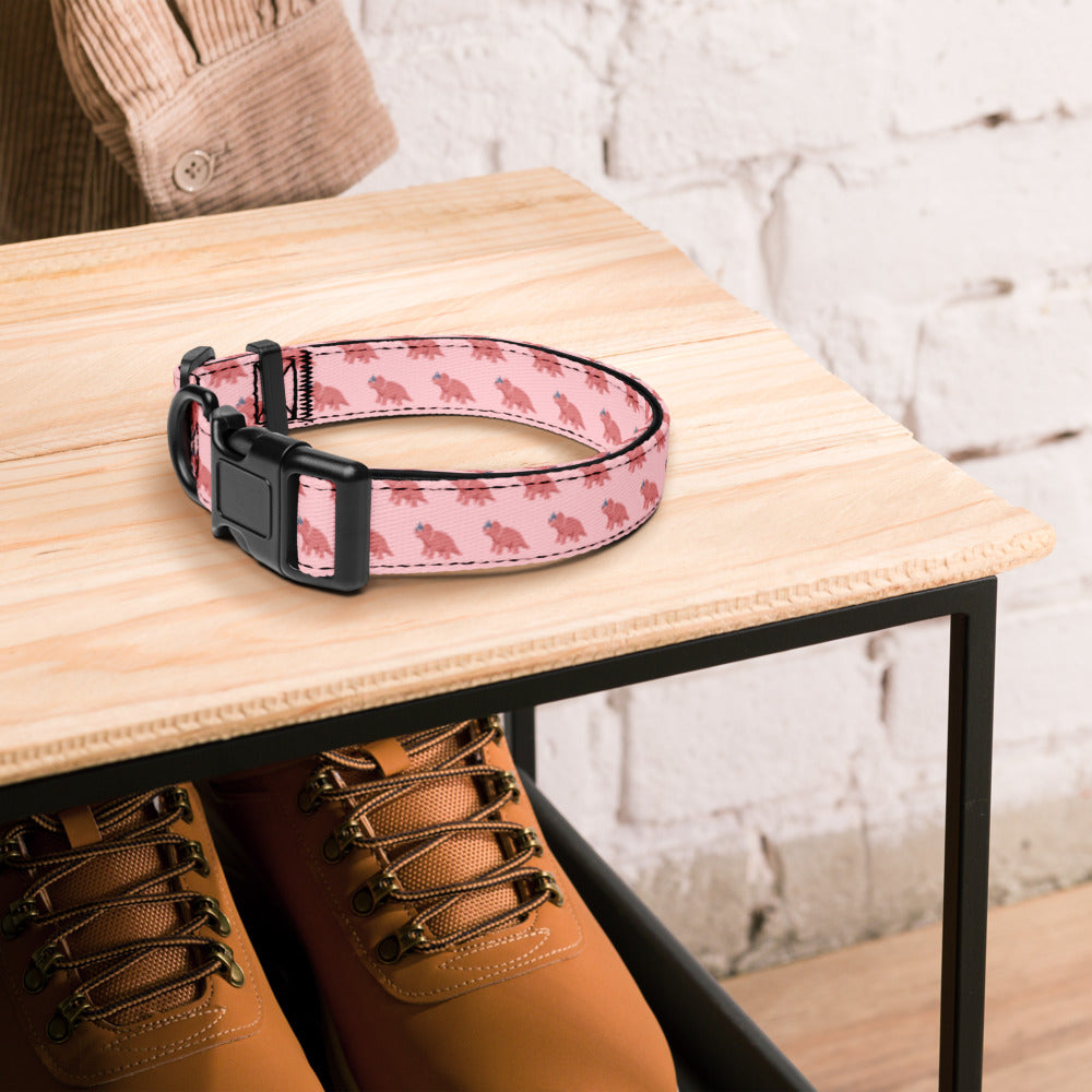 Dinosaur Collar (Pink)