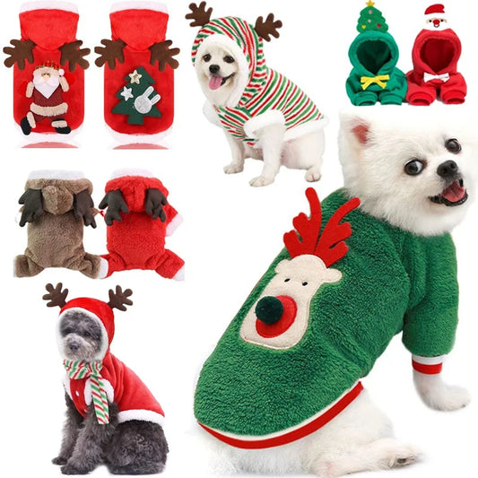 Festive Dog Christmas Sweater