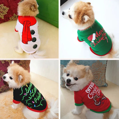 Festive Dog Holiday Outfit