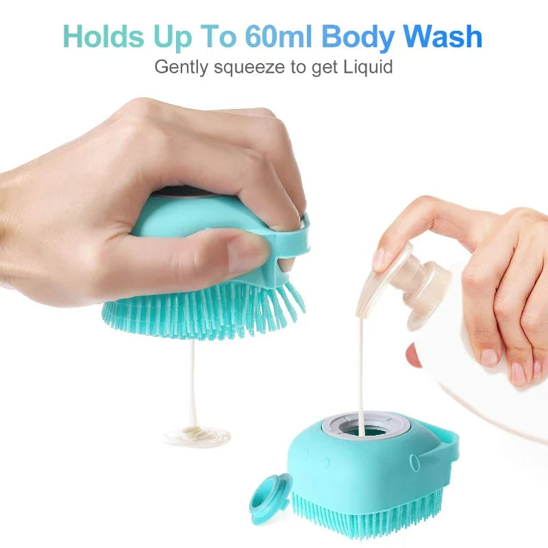 Pet Bath Massage Brush