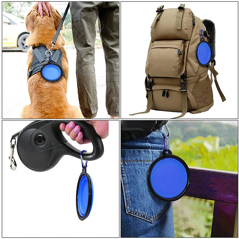 2-in-1 Pet Travel Feeder