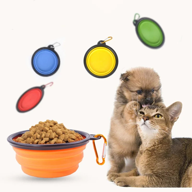 2-in-1 Pet Travel Feeder