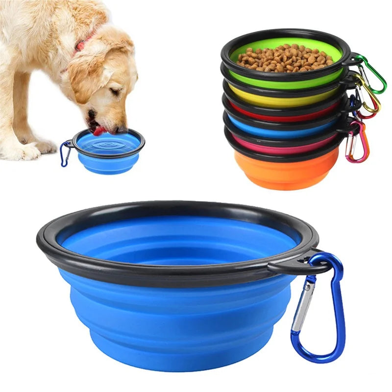 2-in-1 Pet Travel Feeder